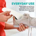 Comfwalk Shoe Filler Insert - Full Length Daily Latex Foam Shoe Inserts