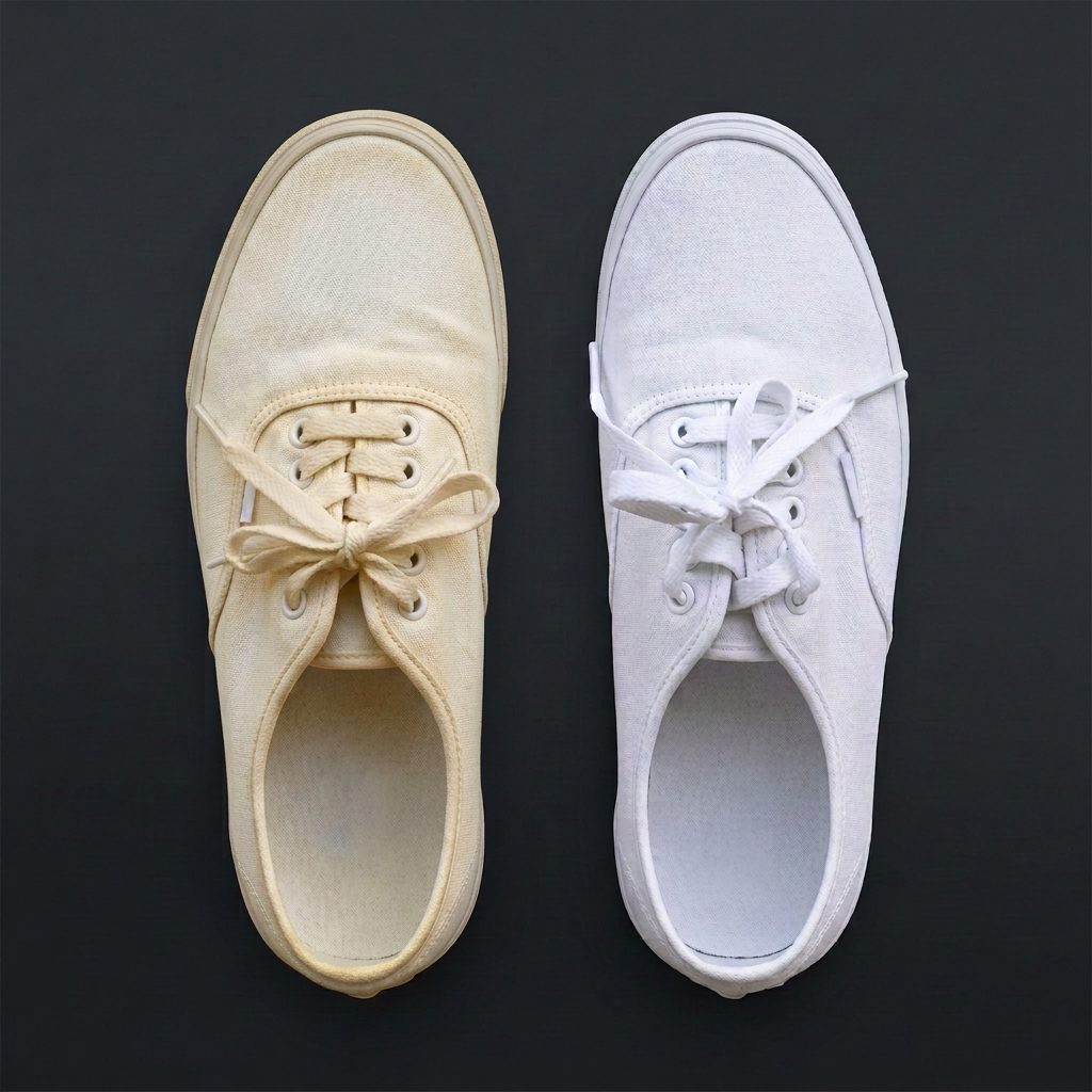 Shoe Body Yellowing Treatment