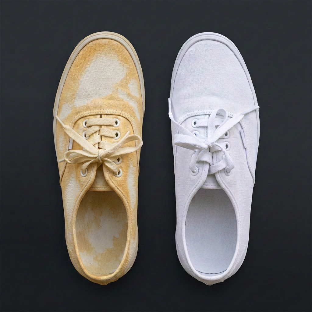 Shoe Body Yellowing Treatment