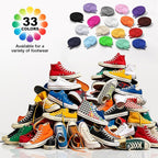 Polyester Flat Shoe Laces, Shoelaces for Sneakers