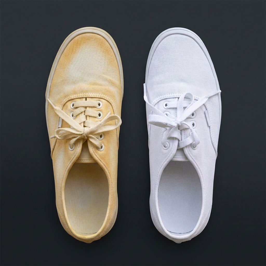 Shoe Body Yellowing Treatment